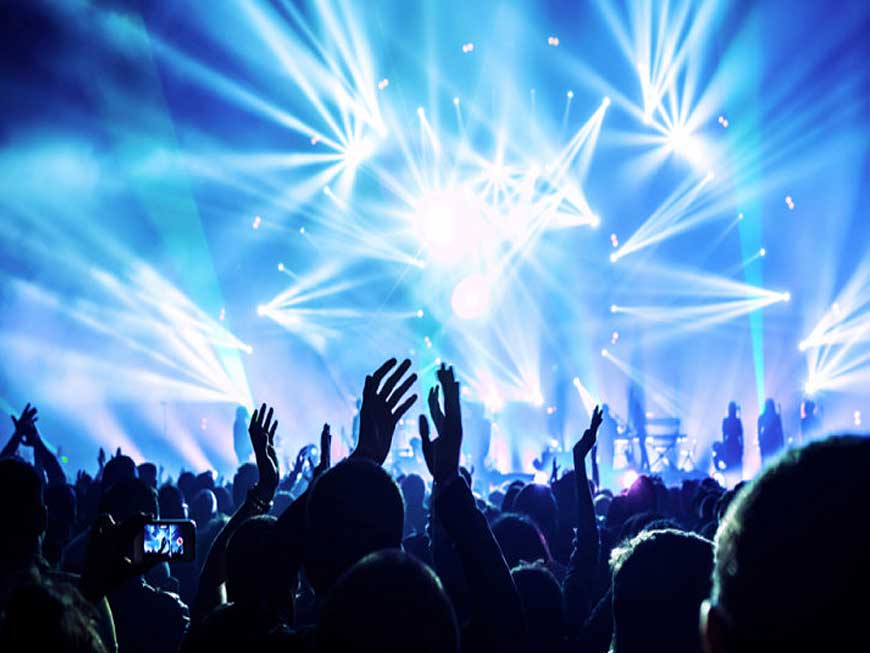 The Woodlands concert limousine and party bus rental