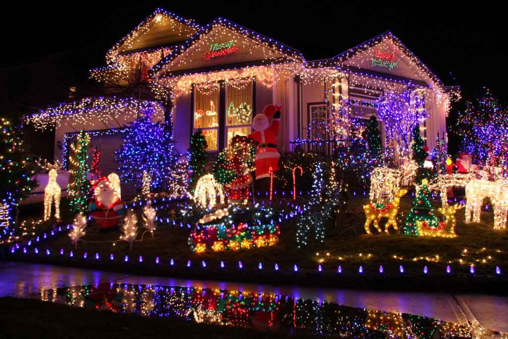 The Woodlands Christmas Lights Limo Tours, Christmas Lights Party Bus Tour